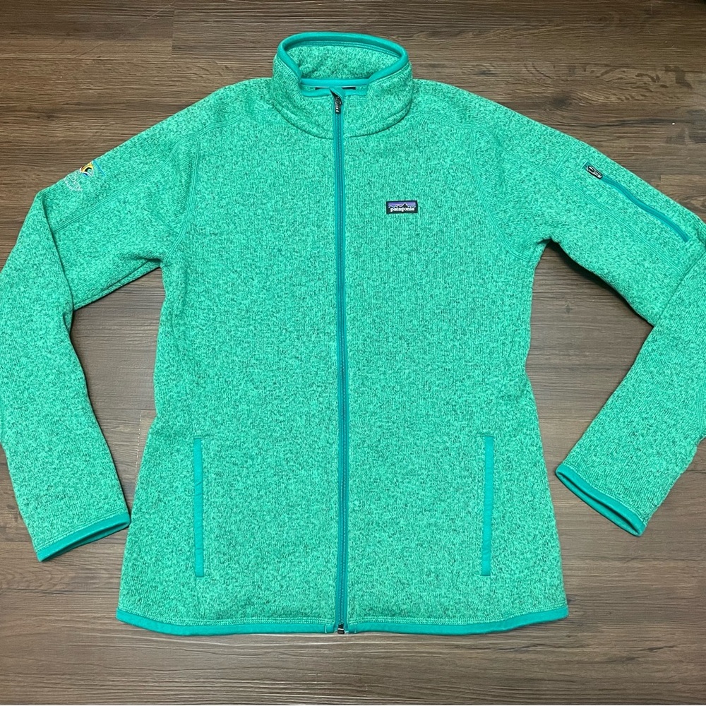 Patagonia Better Sweater Fleece Jacket Women M  Full Zip Pockets